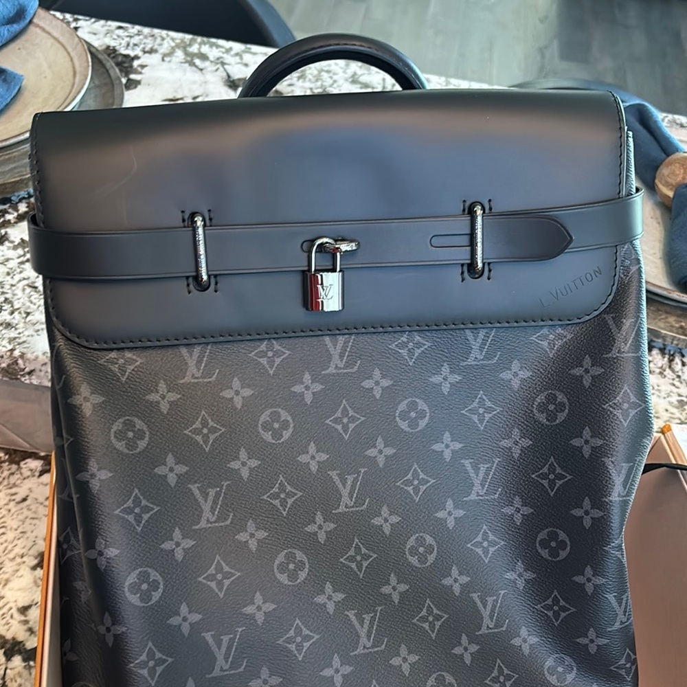 Louis Vuitton Gray Monogram Briefcase